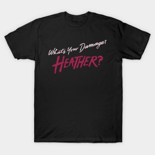 What's Your Damage? Heather? T-Shirt